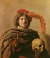 Hals, Frans - Boy with a Skull